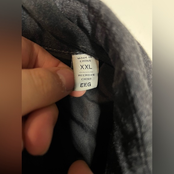 Levi's Men's Diamond Quilted Shirt Jacket, Charcoal, XX-Large - Picture 13 of 16